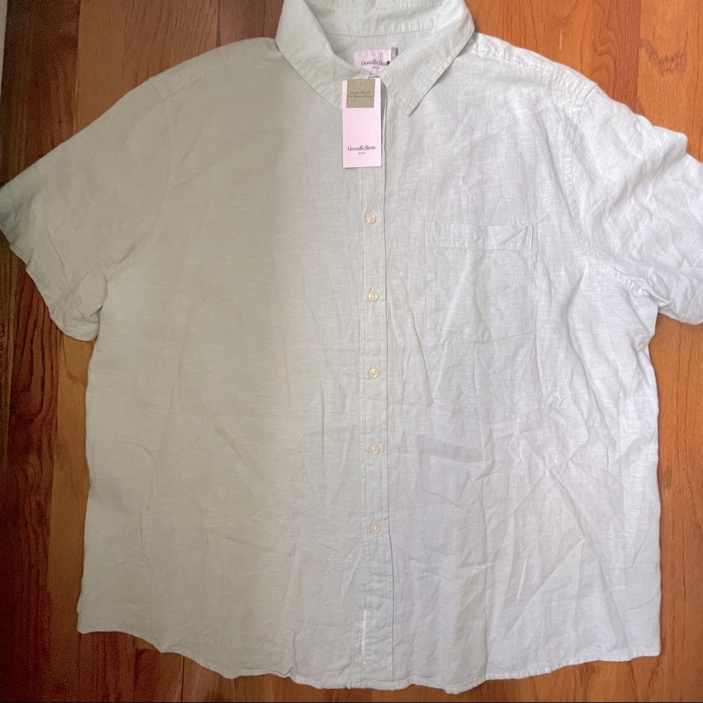 Ocean Green Casual Shirt
